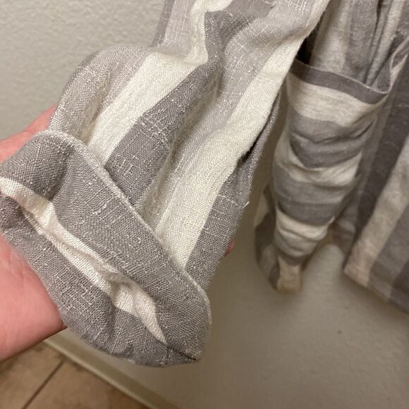 Vintage Striped Double Breasted Blazer Large - Picture 5 of 6